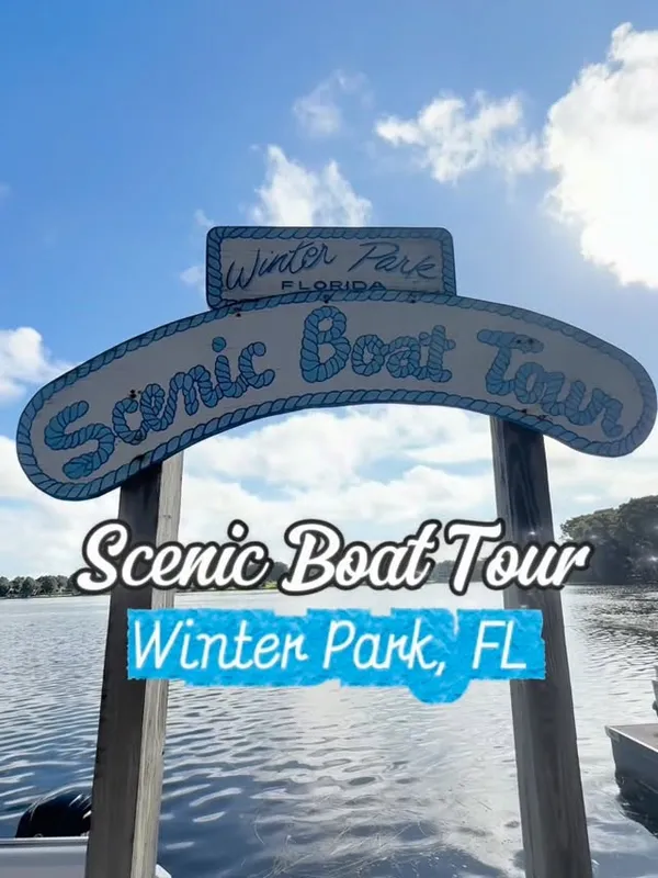 Instagram reel of the Winter Park Scenic Boat Tour